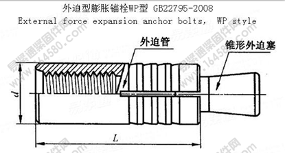 GB /T 22795-2008 外迫型膨胀锚栓执行标准
