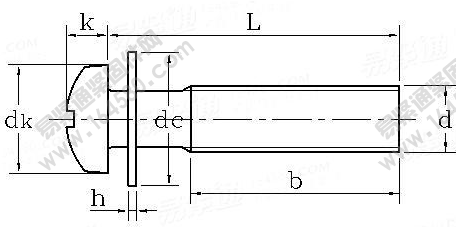 GB /T 9074.1-1988 十字槽盘头螺钉和平垫圈组合执行标准
