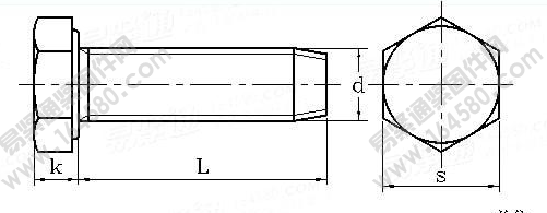 DIN 7500DE-2009 六角头三角锁紧螺钉 A和B级执行标准