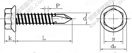 GB /T 15856.4-2002 六角法兰面自钻自攻螺钉执行标准