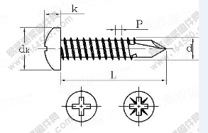 GB /T 15856.1-1995 十字槽盘头自钻自攻螺钉执行标准