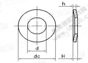 DIN 6796-2009 螺钉连接用弹簧垫圈执行标准