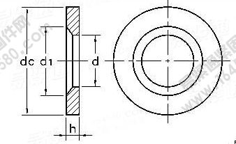 DIN 6916-1989 钢结构高强度螺栓连接—圆垫圈执行标准