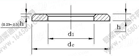 DIN 34820-2004 钢结构倒角平垫圈执行标准