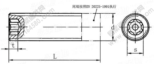 DIN 34827-2005 梅花槽紧定螺钉