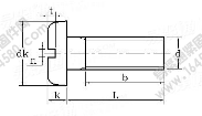 DIN 85-1990 开槽盘头螺钉