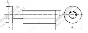GB /T 2671.1-2004 梅花槽矮圆柱头螺钉