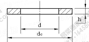DIN 1440-1974 螺栓用平垫圈