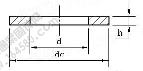 DIN 1052-2004 用于木结构的平垫圈