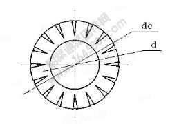 DIN 6798-1988 外锯齿锁紧垫圈