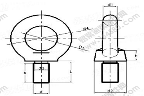 DIN 580-1972 吊环螺钉