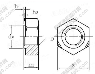 DIN 929-2000 六角焊接螺母